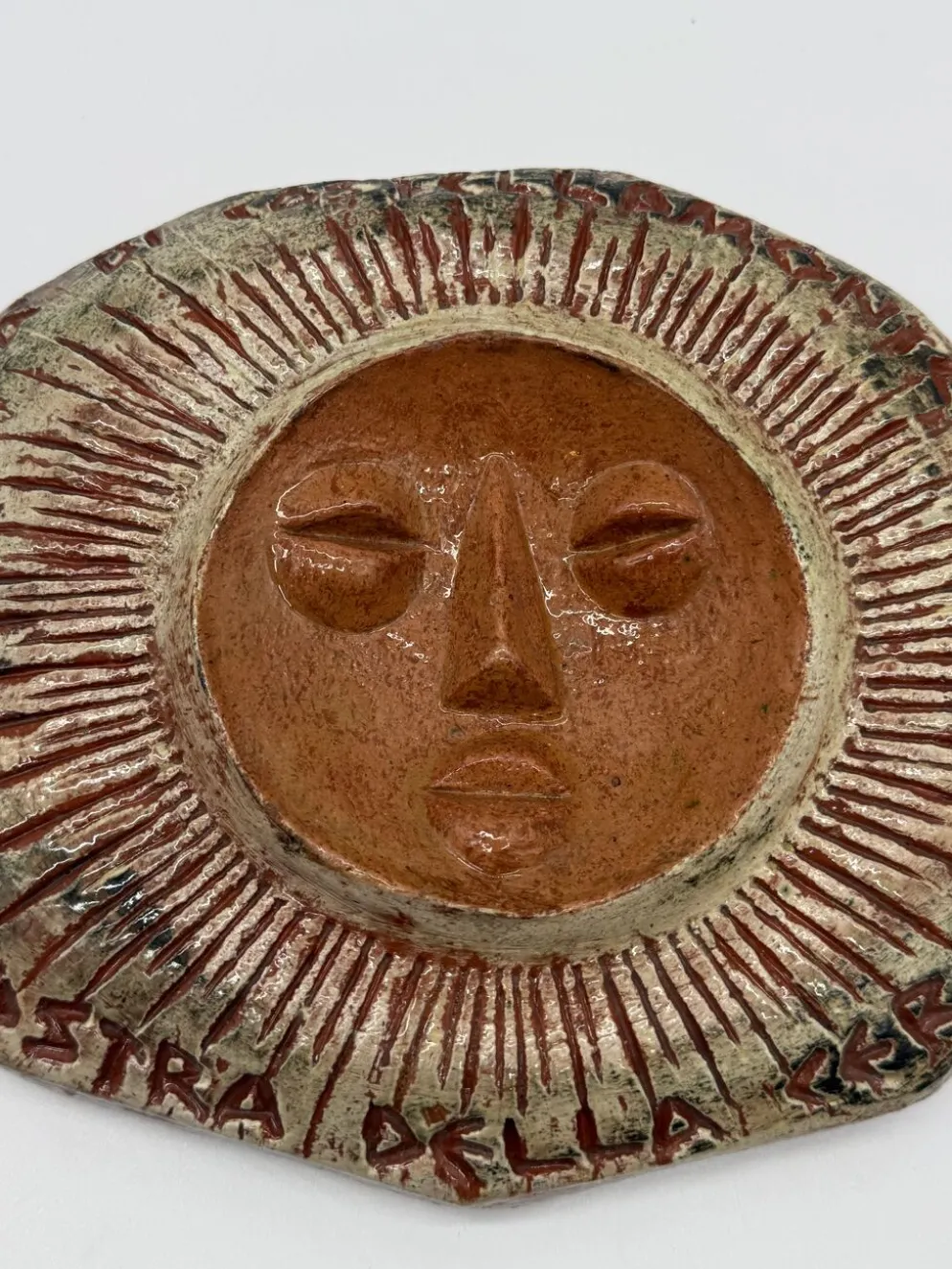 Céramique murale "Soleil" — Clizia (Mario Giani), 1979