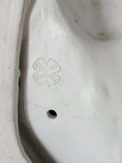 Céramique murale Vierge à l'enfant Italie vintage