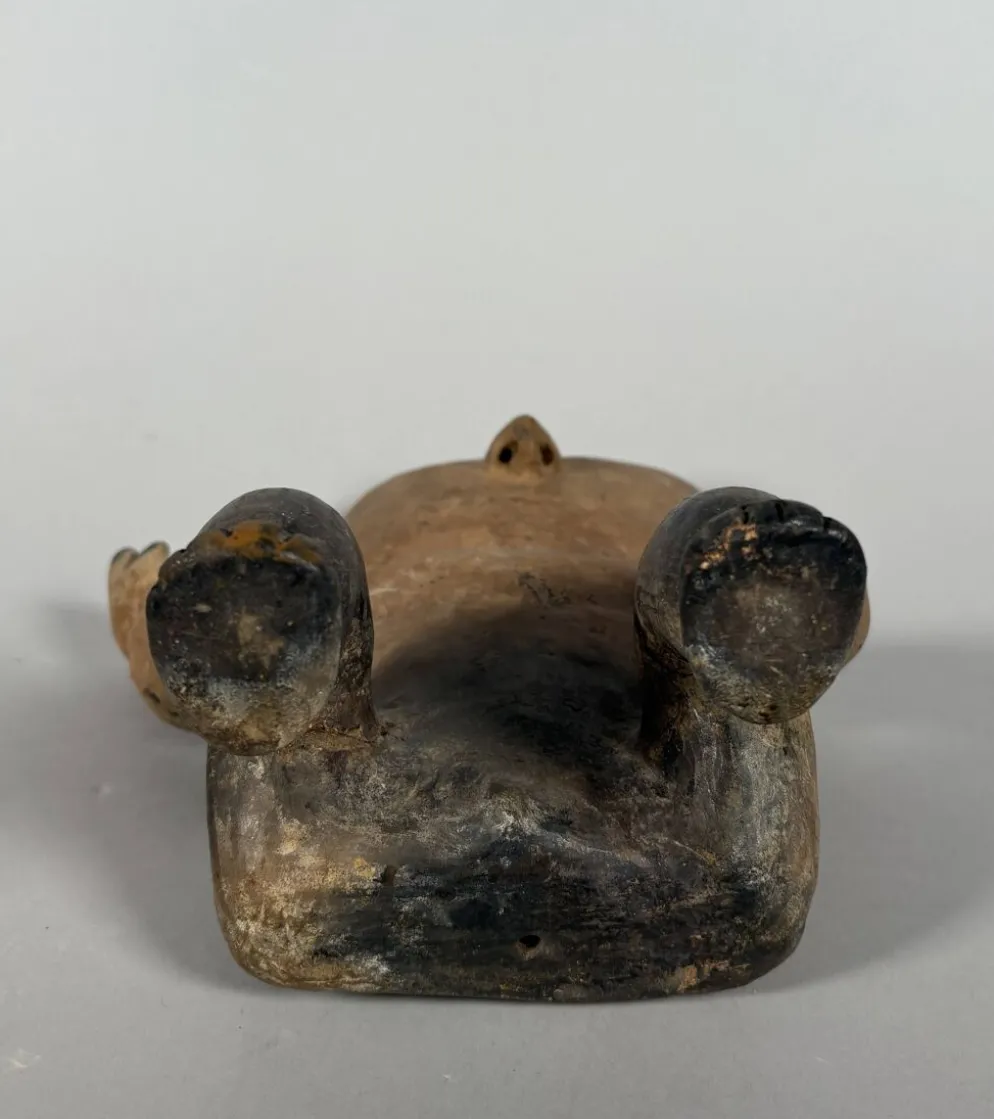 Culture Quimbaya, Colombie circa 500-1500 apr. J-C. Sculpture d'un chef