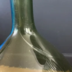 Dame-jeanne ancienne en verre vert