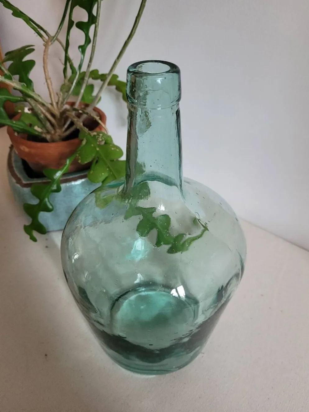 Dame-jeanne bleu turquoise