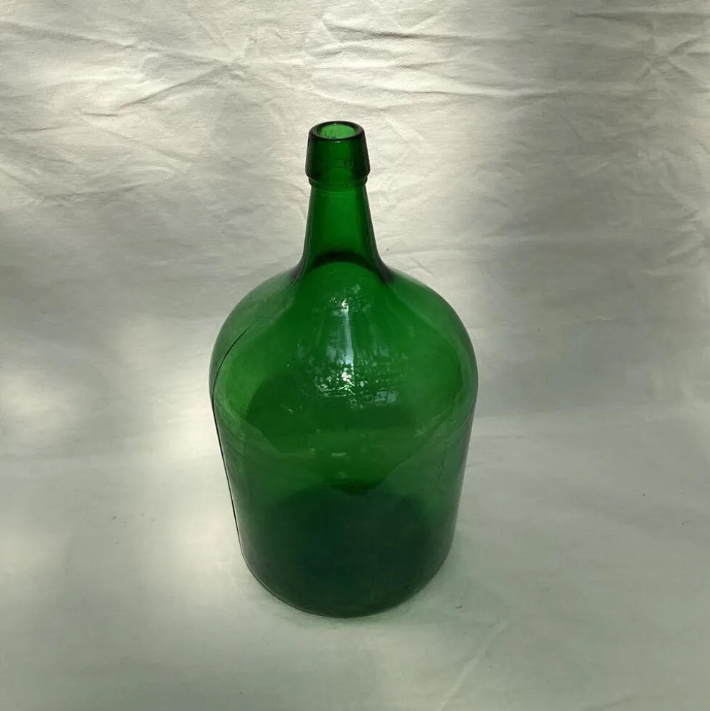 Dame -jeanne bonbonne couleur verte foncé - 6 litres
