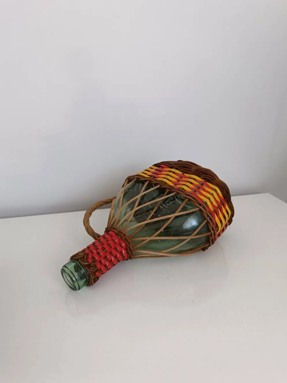 Dame Jeanne - Bonbonne en verre vintage