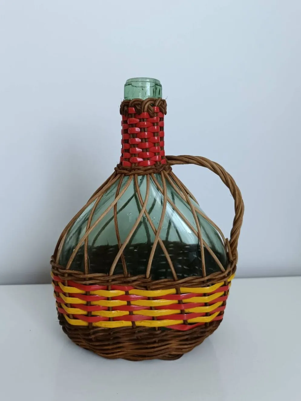 Dame Jeanne - Bonbonne en verre vintage