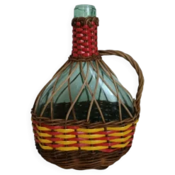 Dame Jeanne - Bonbonne en verre vintage