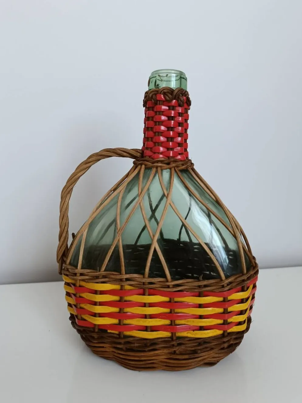 Dame Jeanne - Bonbonne en verre vintage