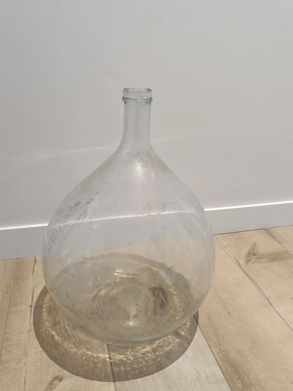Dame jeanne / bonbonne transparente 25 litres