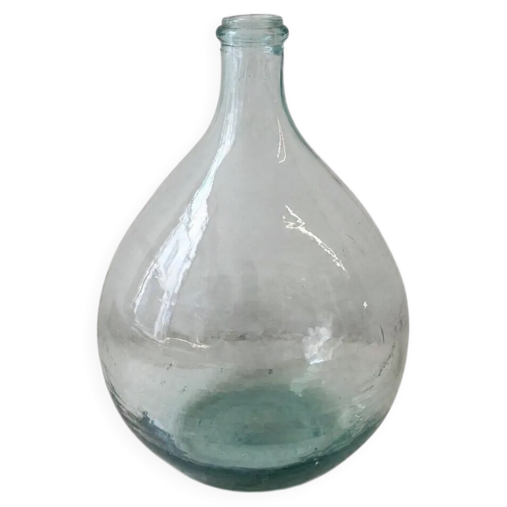 Dame-jeanne de 5L en verre transparent