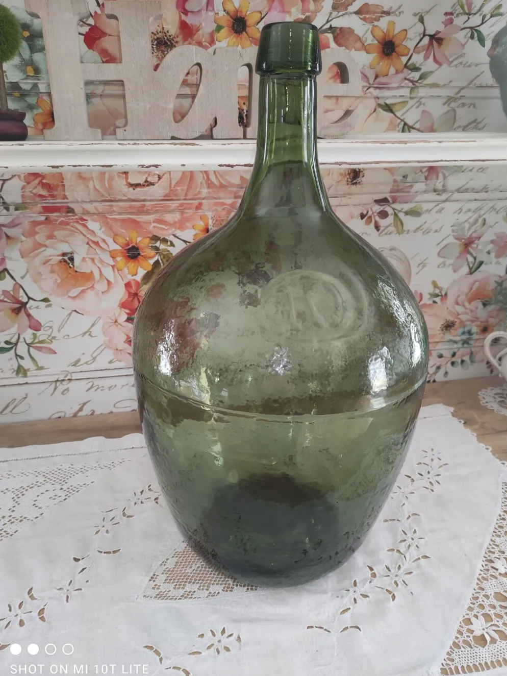 Dame-jeanne en verre 10l
