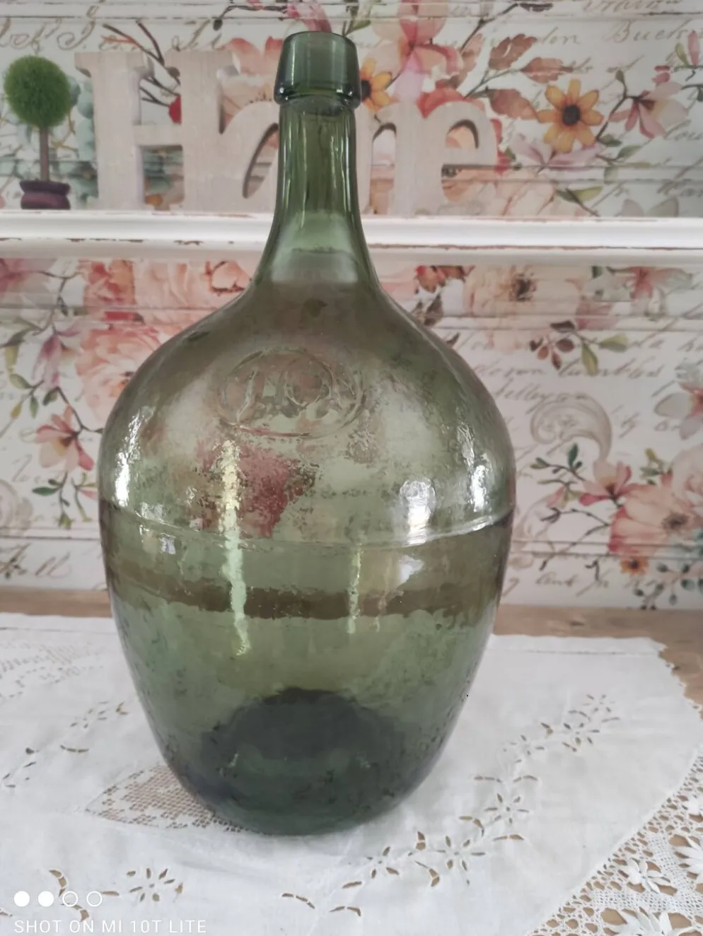 Dame-jeanne en verre 10l