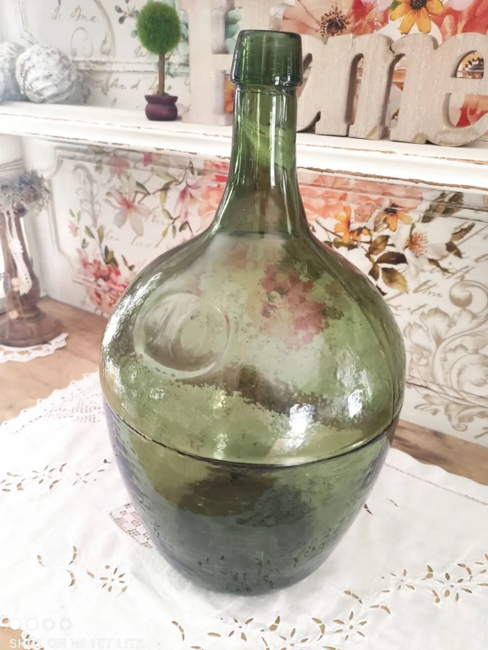 Dame-jeanne en verre 10l