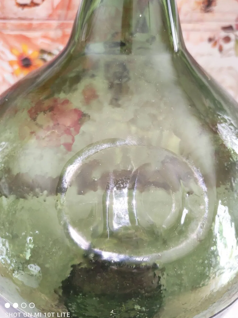 Dame-jeanne en verre 10l