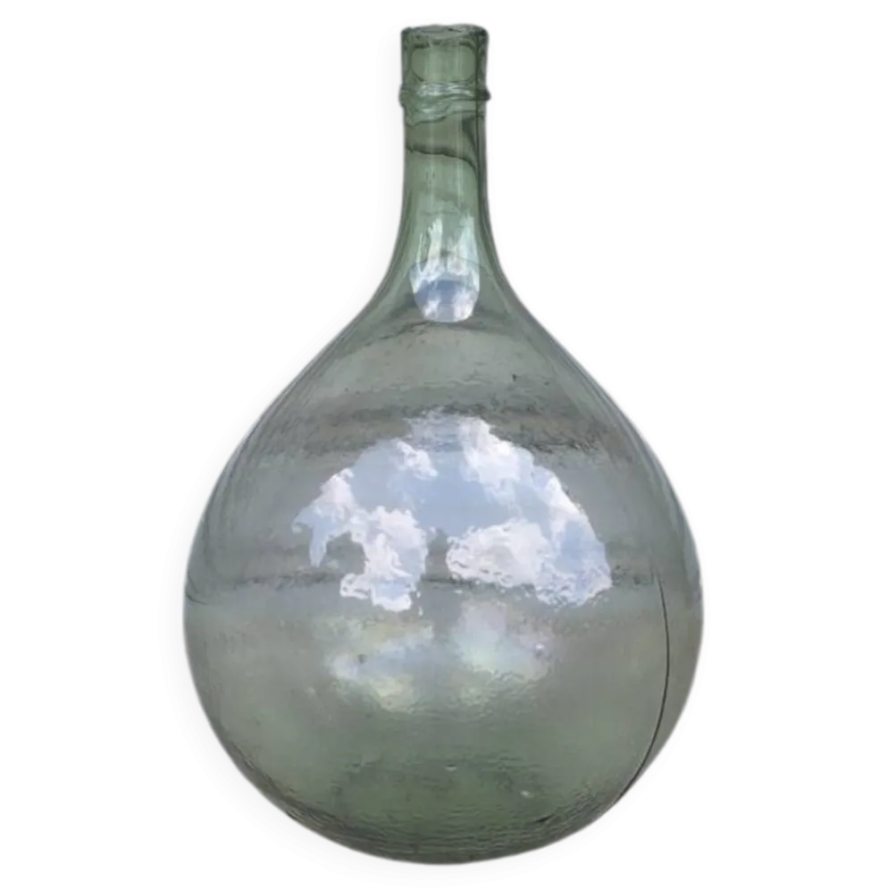 Dame jeanne 10 litres en verre soufflé