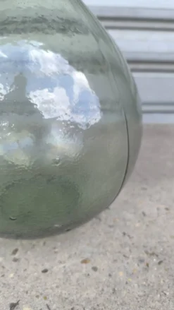 Dame jeanne 10 litres en verre soufflé