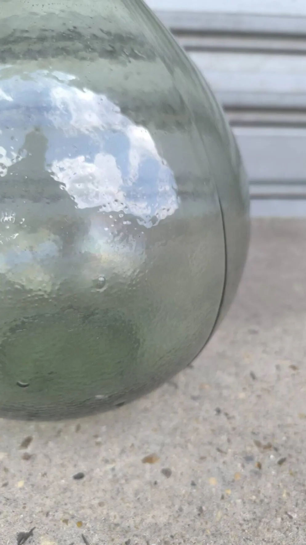 Dame jeanne 10 litres en verre soufflé