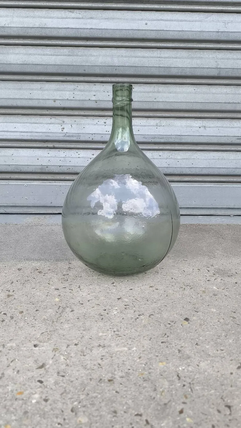 Dame jeanne 10 litres en verre soufflé