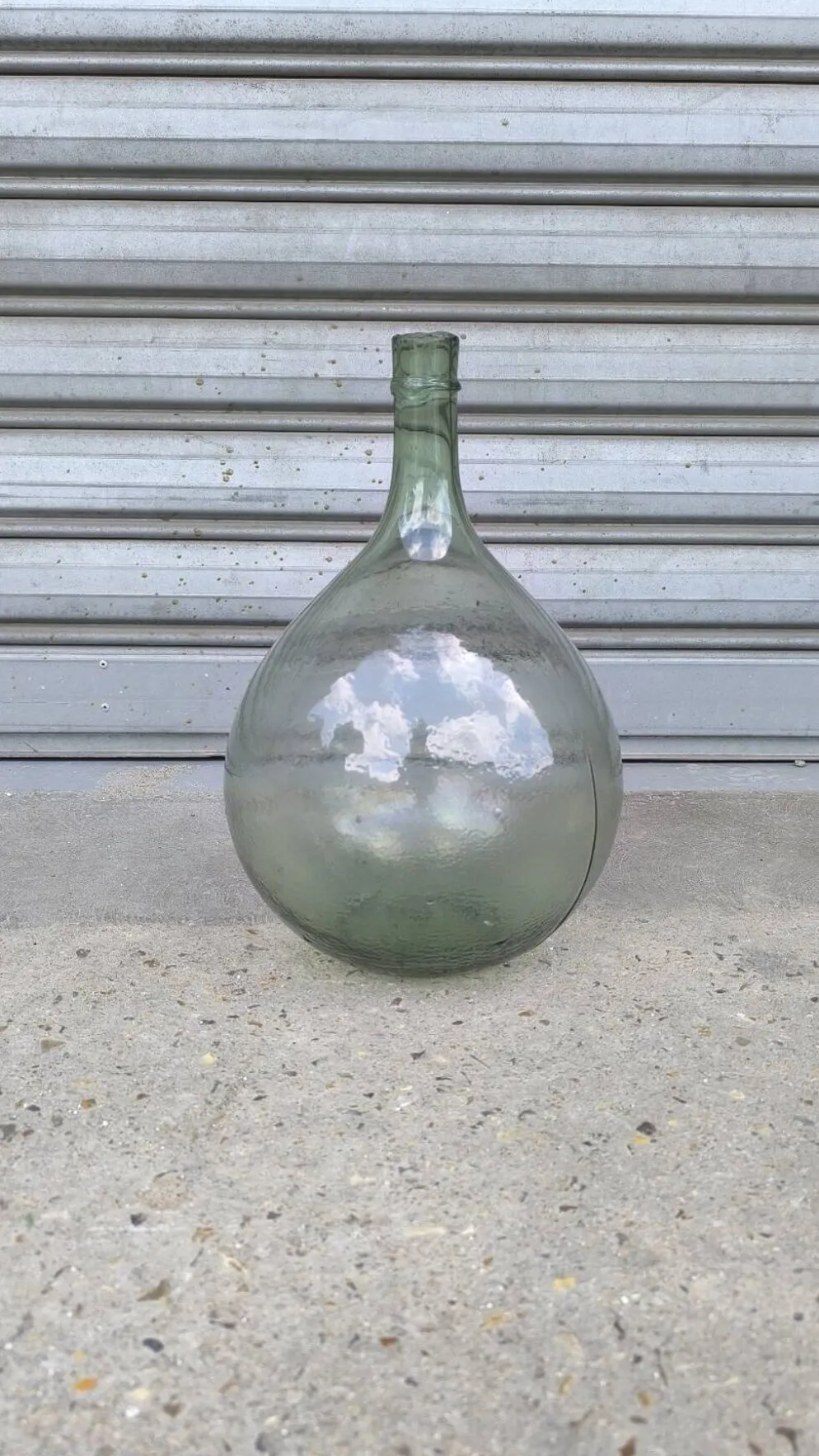 Dame jeanne 10 litres en verre soufflé