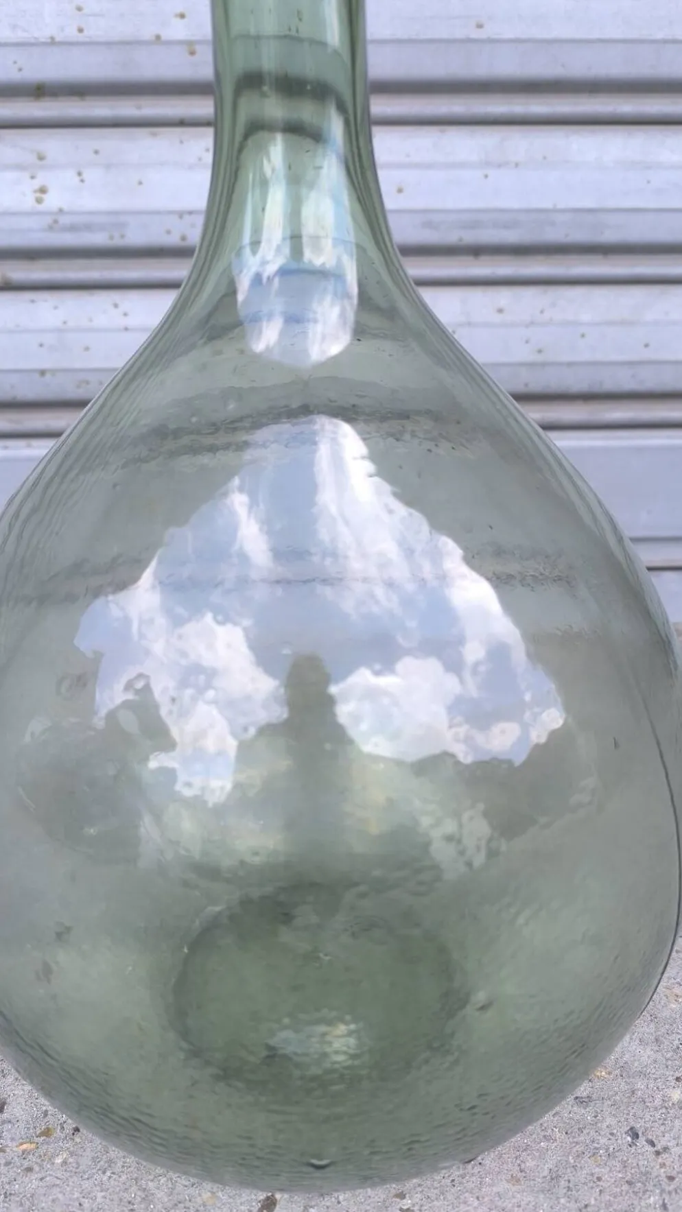 Dame jeanne 10 litres en verre soufflé