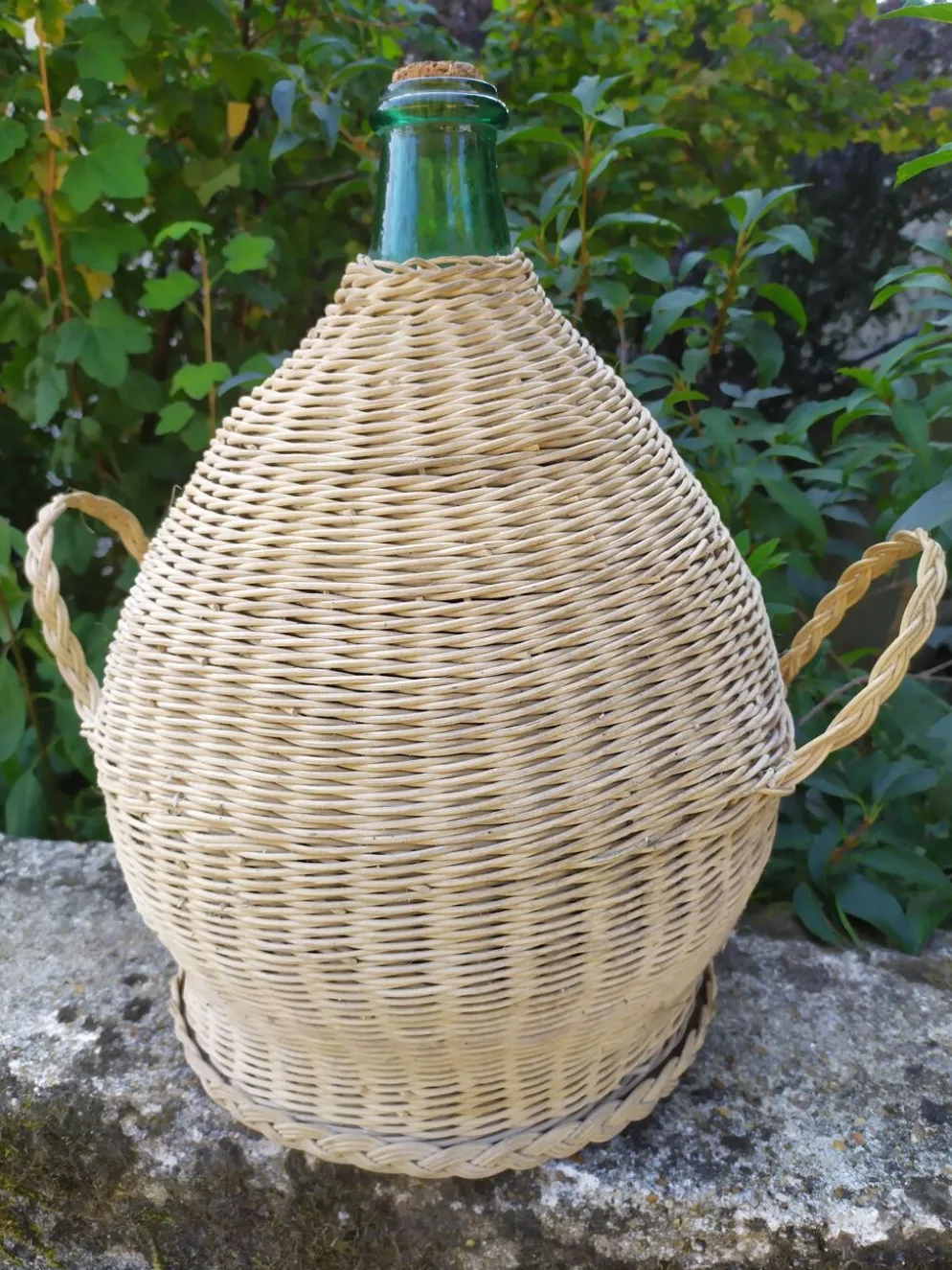 Dame Jeanne rotin 15 litres