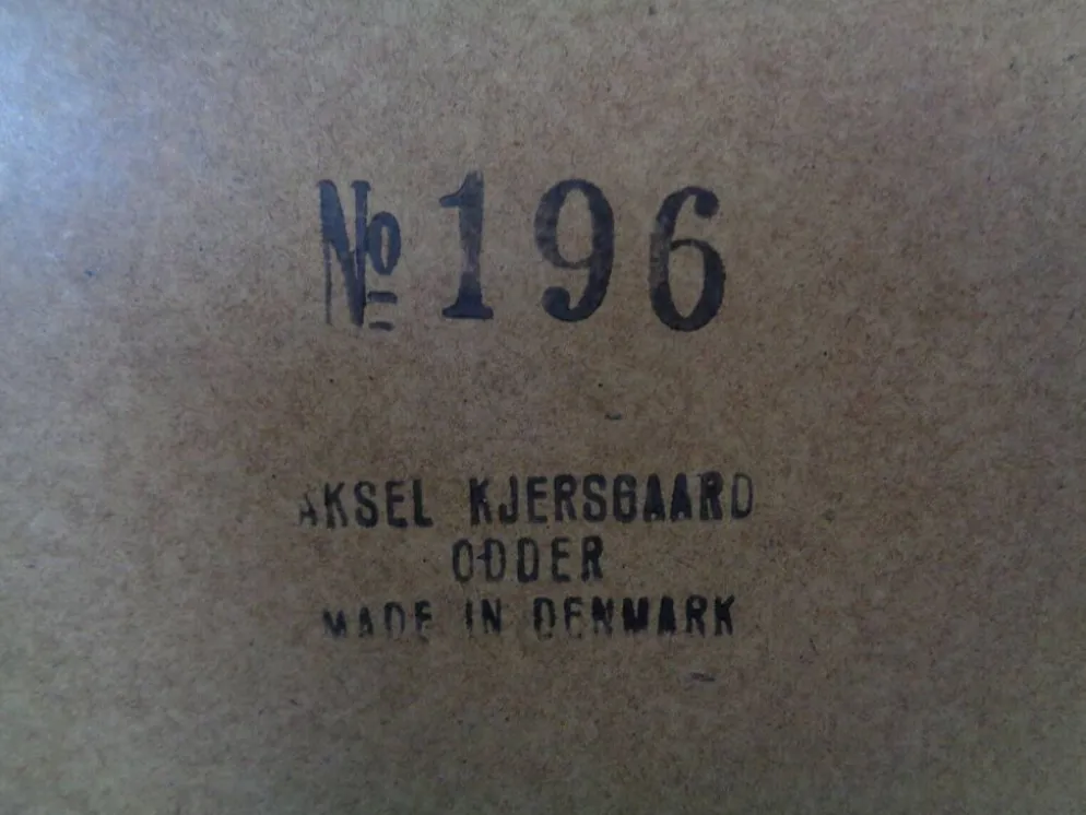 Danish No 196 Mirror in Teak by Aksel Kjersgaard, 1960s