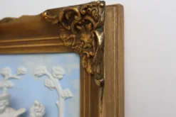 Décoration murale en porcelaine de style baroque par Alt Meissen, Allemagne, années 1950