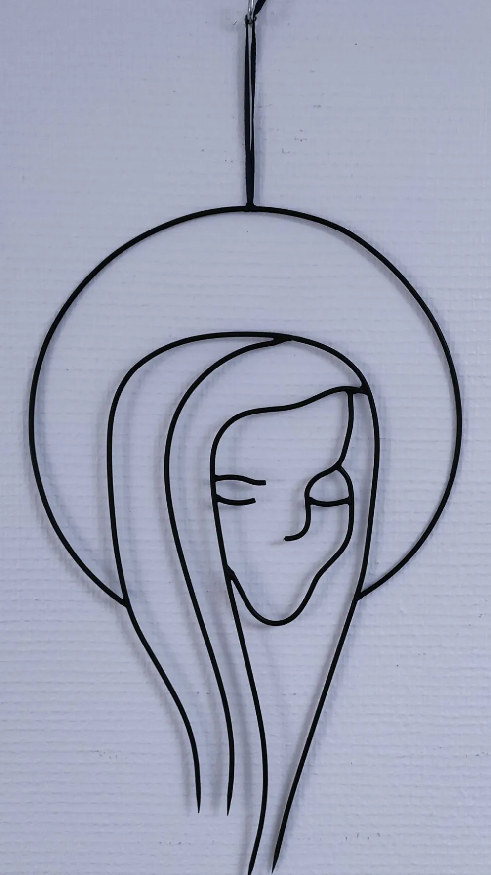 décoration murale métal sainte moderniste années 60