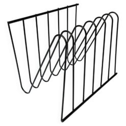 design François Arnal Atelier A un porte-revues Zigzag vintage 1970