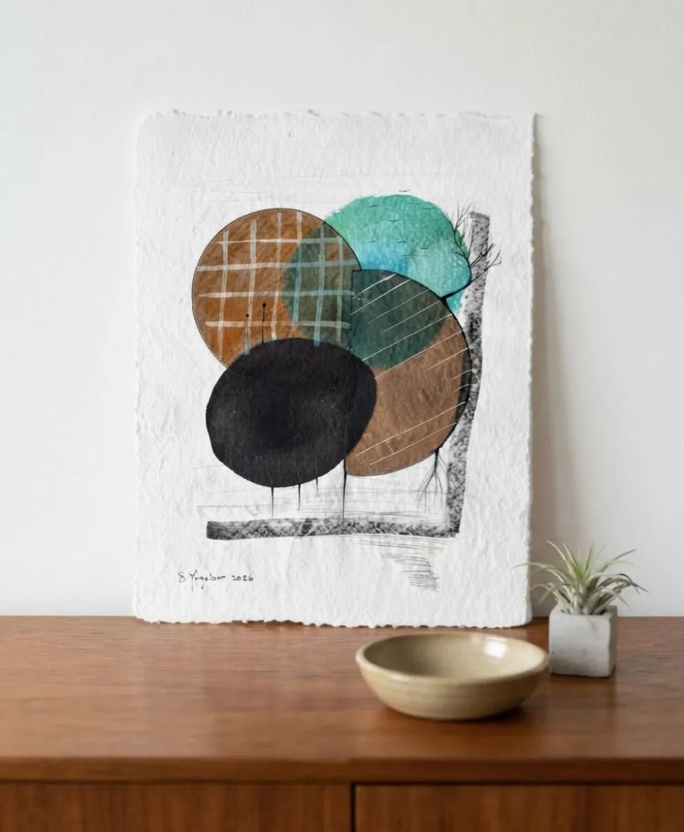 Dessin original abstrait