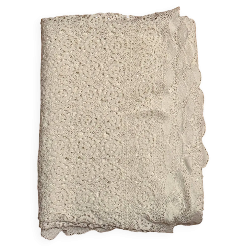 Dessus de lit en crochet