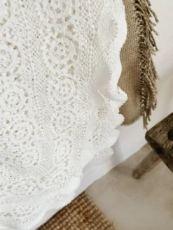 Dessus de lit en crochet
