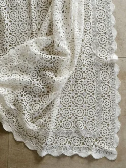 Dessus de lit en crochet