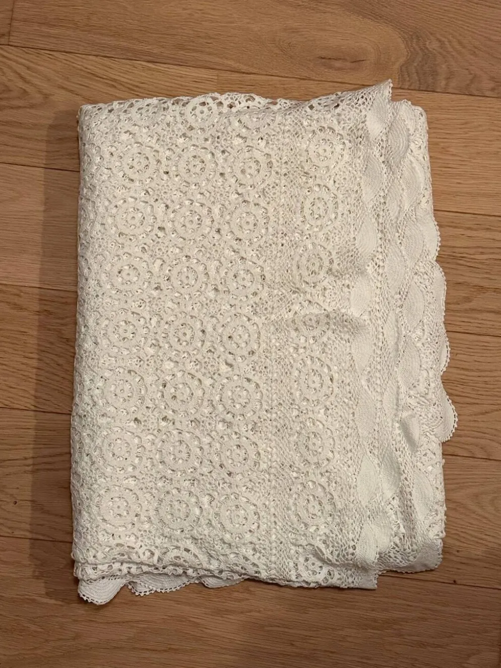 Dessus de lit en crochet