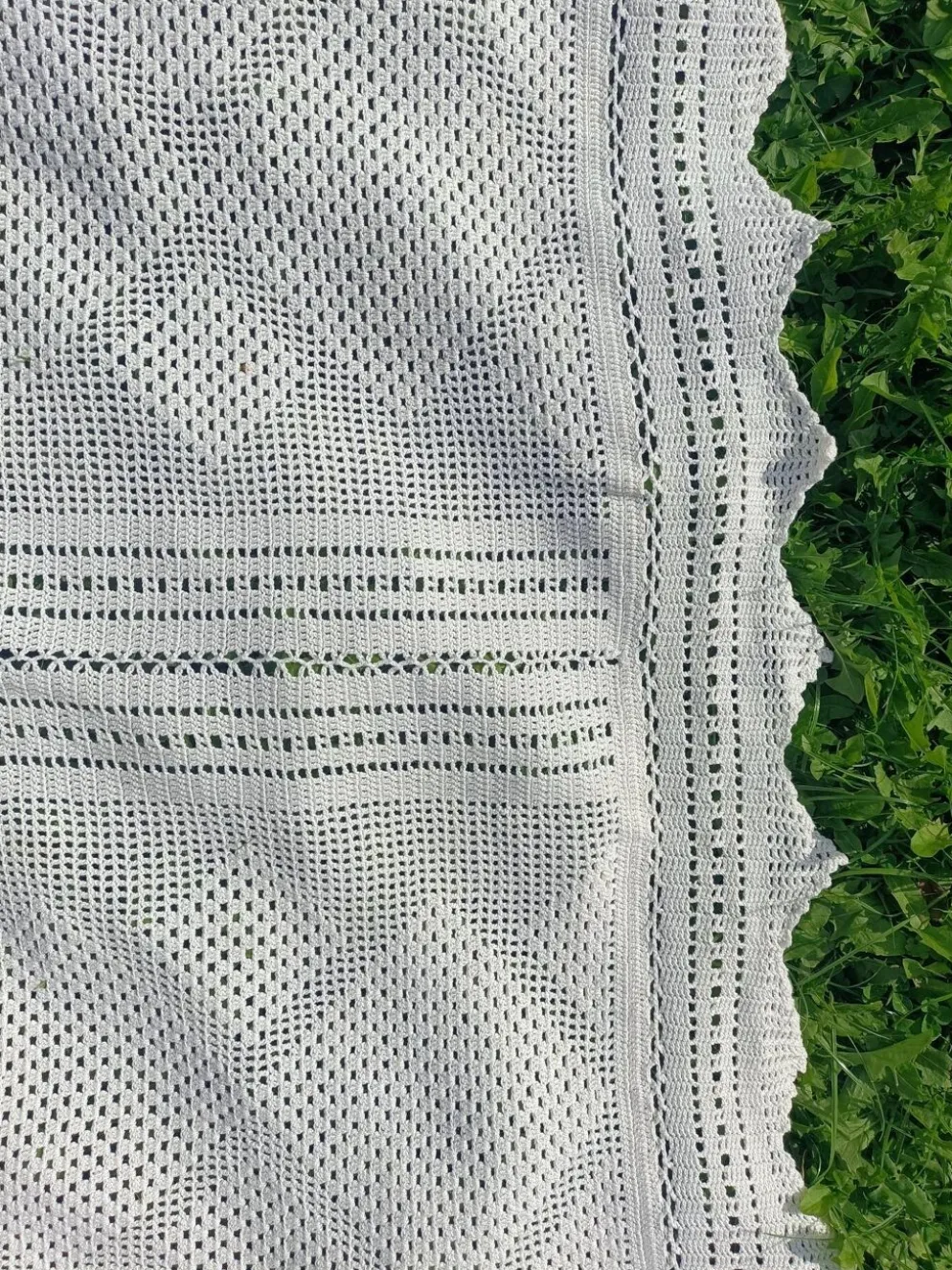 Dessus de Lit Vintage broderie