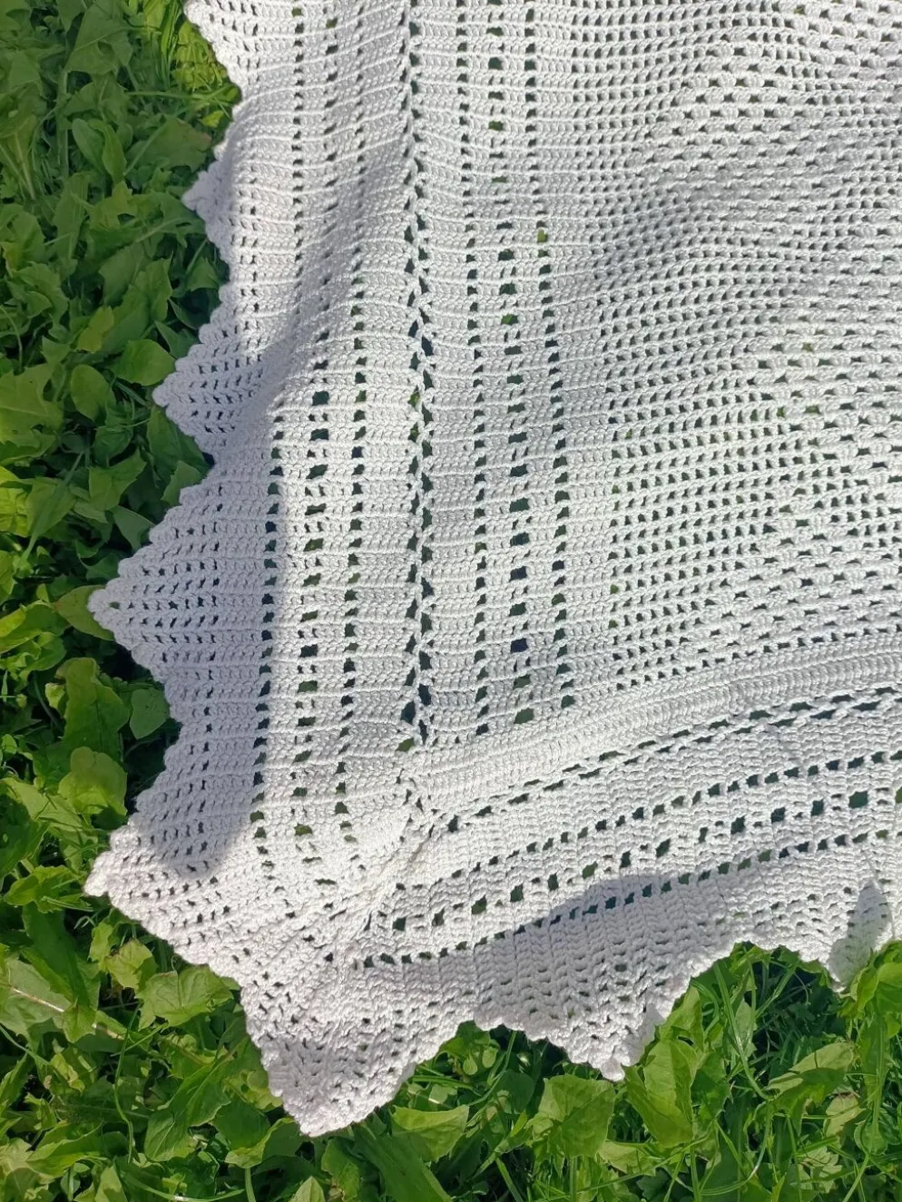 Dessus de Lit Vintage broderie