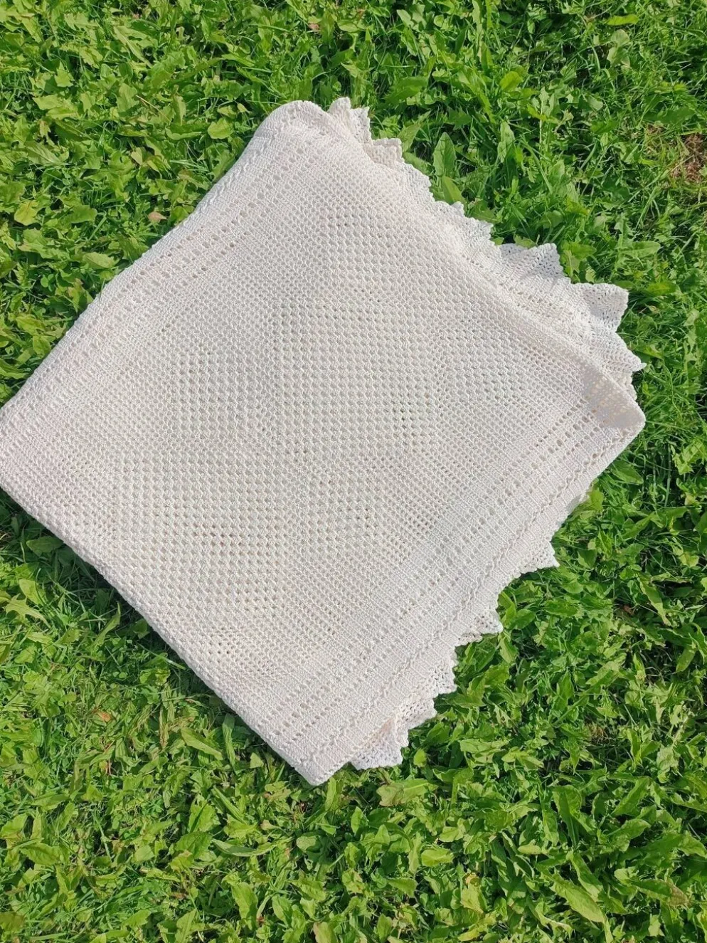 Dessus de Lit Vintage broderie