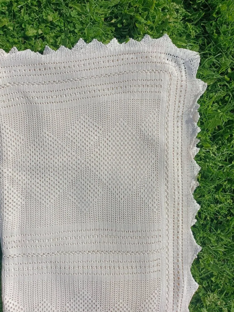 Dessus de Lit Vintage broderie