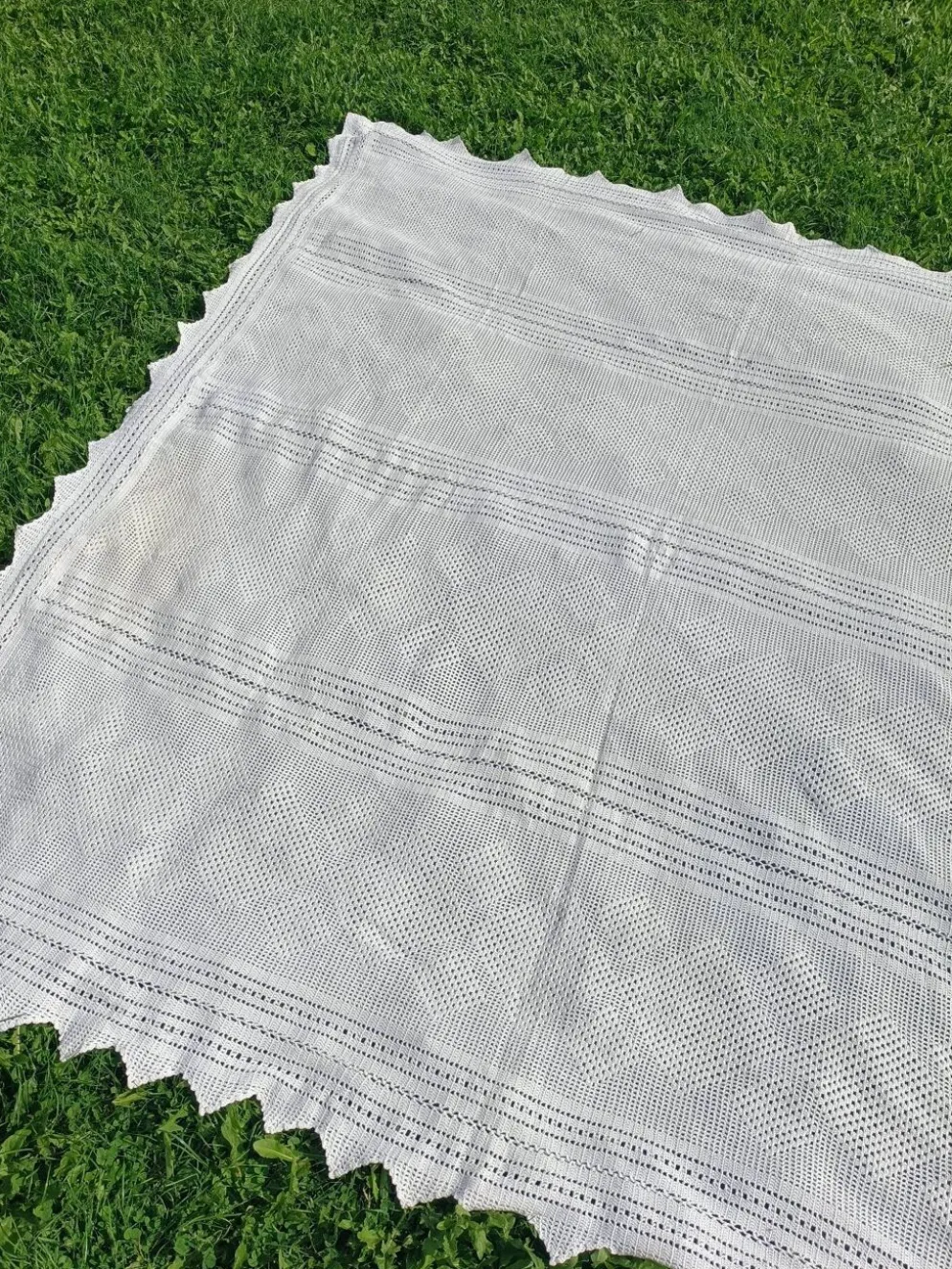 Dessus de Lit Vintage broderie