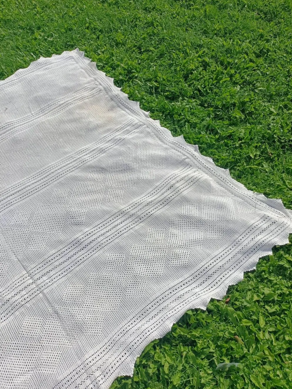 Dessus de Lit Vintage broderie