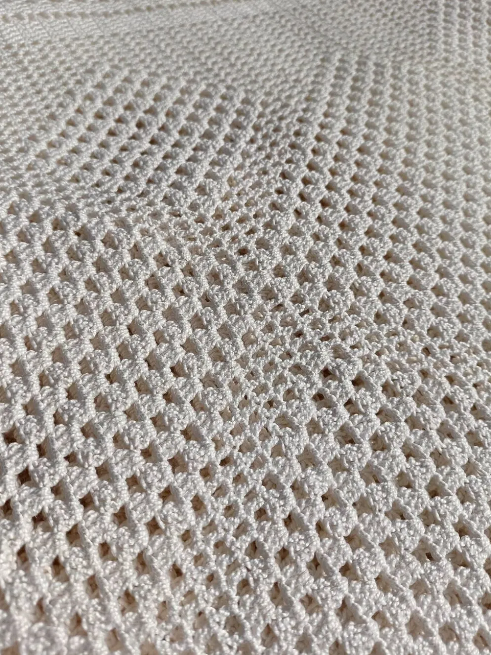 Dessus de Lit Vintage broderie