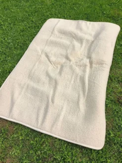 Dessus de Lit Vintage mouton véritable