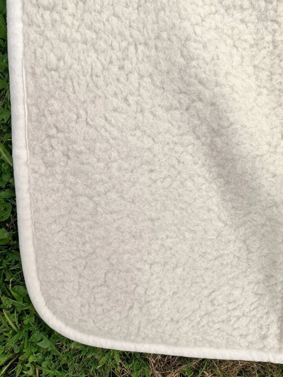 Dessus de Lit Vintage mouton véritable