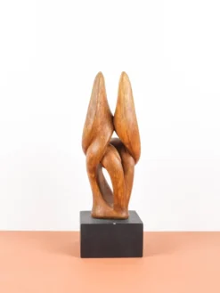 Dragoljub Milosevic - Sculpture vintage en plâtre 