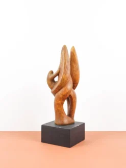 Dragoljub Milosevic - Sculpture vintage en plâtre 