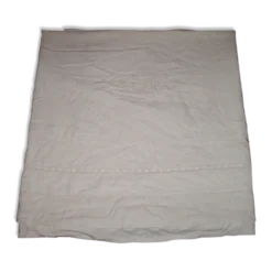Drap ancien en lin ou métis à 3 rangées de jours avec retour