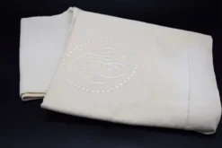 Drap ancien métis et lin XIXe