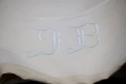 Drap ancien métis et lin XIXe