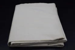 Drap ancien métis et lin XIXe
