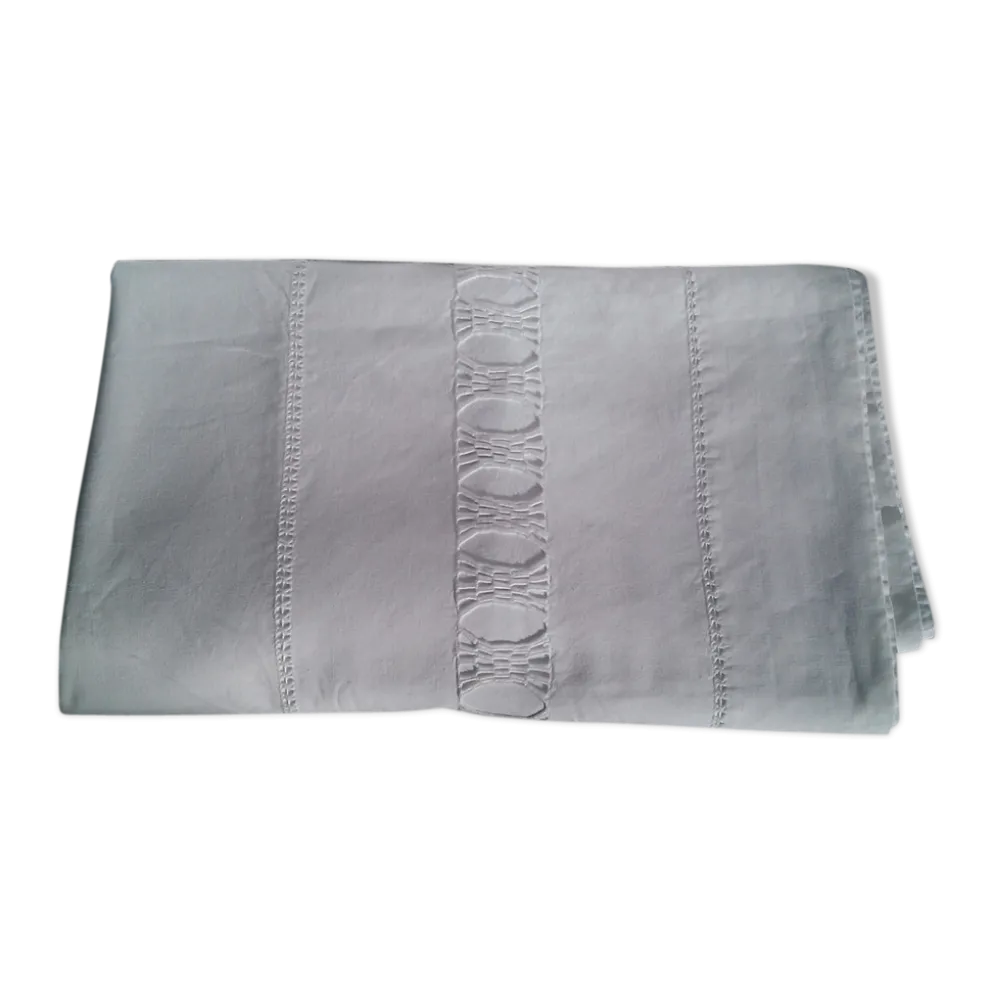 Drap coton deux places