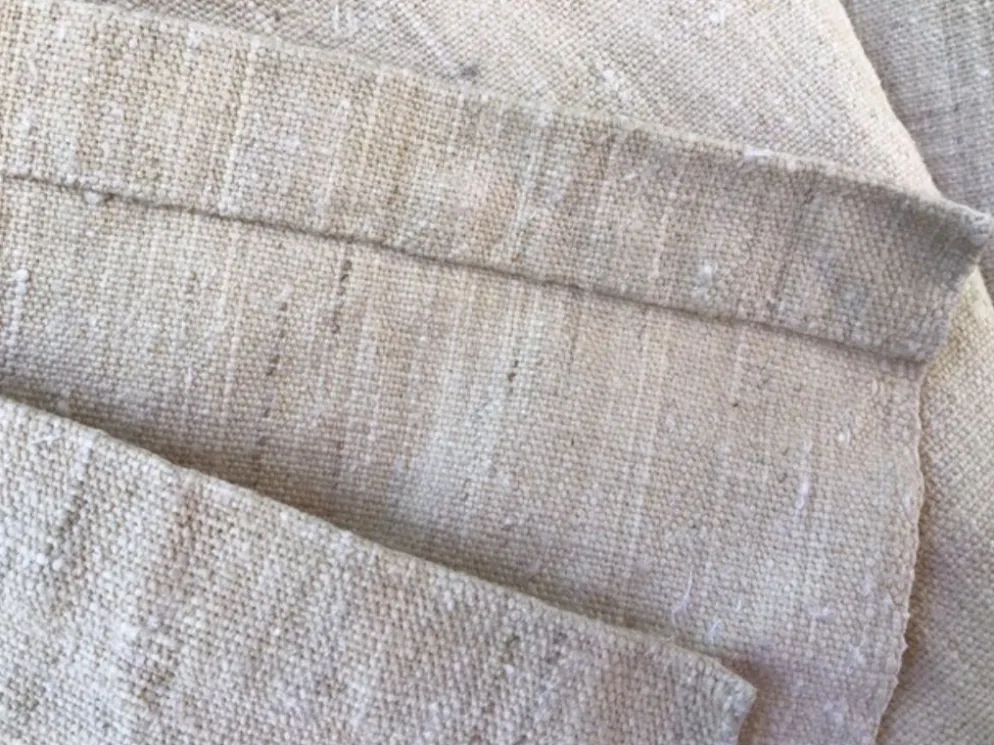Drap de chanvre marqué « DB »