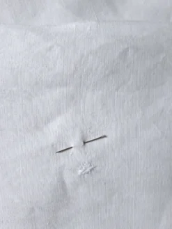 Drap de fil du 19ème monogrammé ML 2m60 large